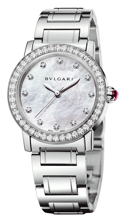 Bvlgari‧Bvlgari鑲鑽自動 女錶